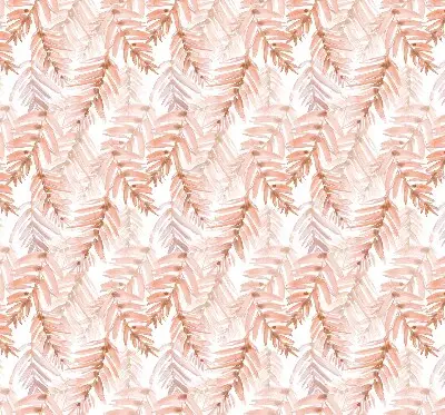 Fensterrollo mit Motiv rosa Blätter