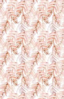 Fensterrollo mit Motiv rosa Blätter