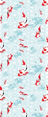 Fensterrollo mit Motiv Fische im Wasser