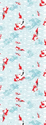 Fensterrollo mit Motiv Fische im Wasser