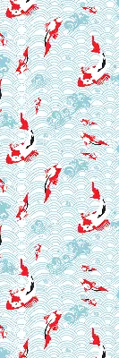 Fensterrollo mit Motiv Fische im Wasser