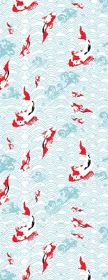 Fensterrollo mit Motiv Fische im Wasser