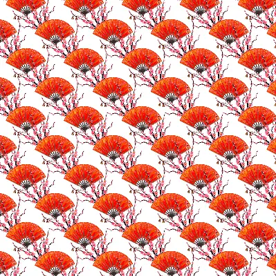 Fensterrollo in der Farbe Rot
