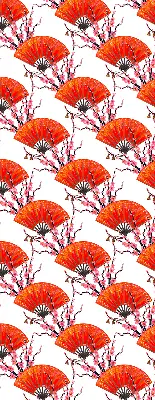 Fensterrollo in der Farbe Rot