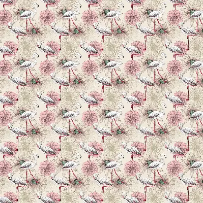 Rollo in der Farbe Weiße Flamingos