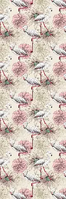 Rollo in der Farbe Weiße Flamingos