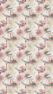 Rollo in der Farbe Weiße Flamingos