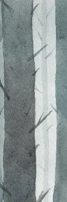 Fensterrollo mit Baummotiv