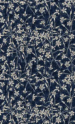 Fensterrollo für den Innenbereich mit Blumenmuster