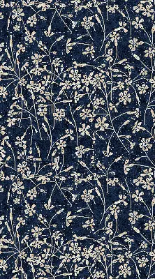 Fensterrollo für den Innenbereich mit Blumenmuster