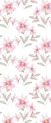Rollo mit Motiv blühender Rosen