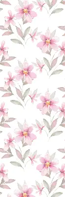 Rollo mit Motiv blühender Rosen