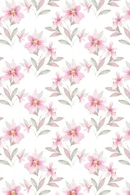Rollo mit Motiv blühender Rosen