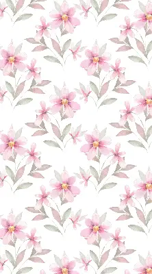 Rollo mit Motiv blühender Rosen