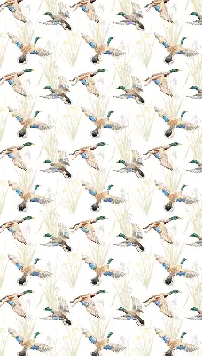 Rollo mit Motiv fliegender Enten