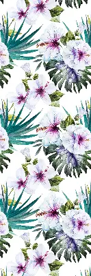 Rollo mit Blumenmuster