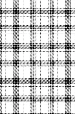 Fensterrollo in grauem Tartanmuster