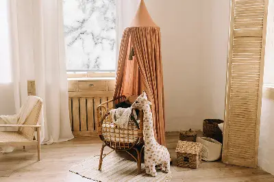 Fensterrollo für den Innenbereich in grauer Marmoroptik