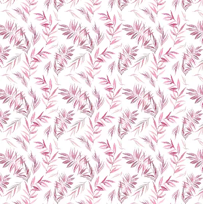 Fensterrollo mit Motiv rosa Blätter
