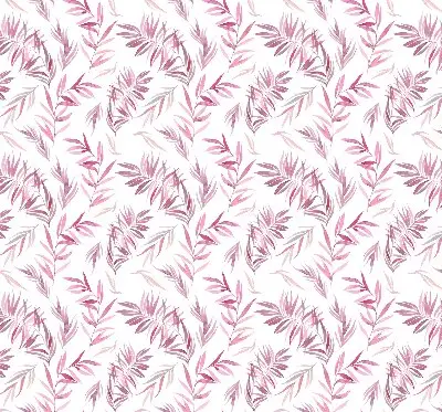 Fensterrollo mit Motiv rosa Blätter