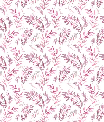 Fensterrollo mit Motiv rosa Blätter
