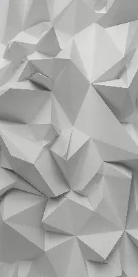 Rollo in Form einer 3D-Papierwand
