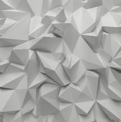 Rollo in Form einer 3D-Papierwand