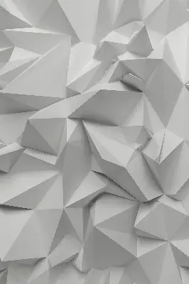 Rollo in Form einer 3D-Papierwand