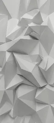 Rollo in Form einer 3D-Papierwand