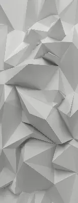Rollo in Form einer 3D-Papierwand
