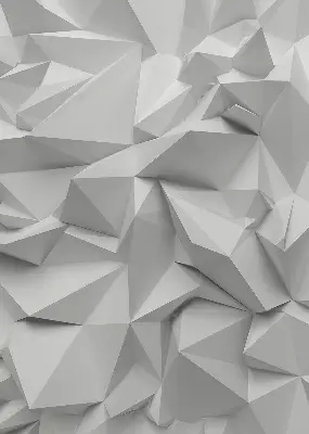 Rollo in Form einer 3D-Papierwand