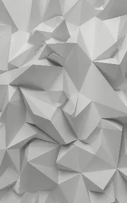Rollo in Form einer 3D-Papierwand