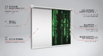 Fensterrollo in der Farbe Grün