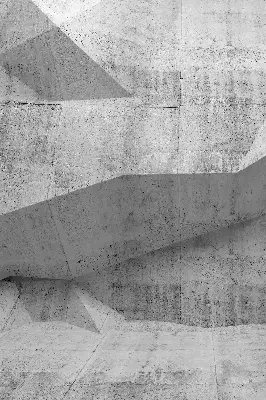 Fensterrollo mit 3D-Steinwand-Motiv für den Innenbereich
