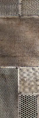 Fensterrollo aus Metall für die Wandmontage
