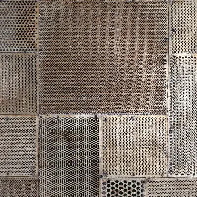 Fensterrollo aus Metall für die Wandmontage