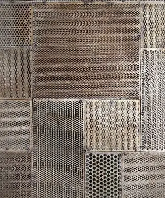 Fensterrollo aus Metall für die Wandmontage