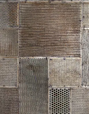 Fensterrollo aus Metall für die Wandmontage