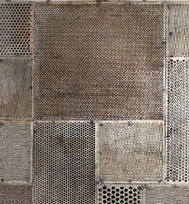 Fensterrollo aus Metall für die Wandmontage