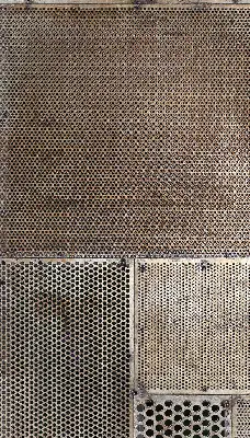 Fensterrollo aus Metall für die Wandmontage