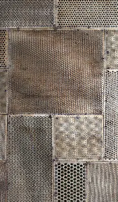 Fensterrollo aus Metall für die Wandmontage