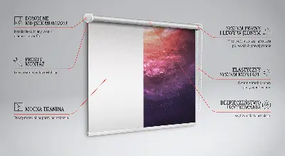 Fensterrollo für innen von Galaxis
