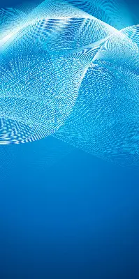 Fensterrollo mit blauem Animationsmotiv