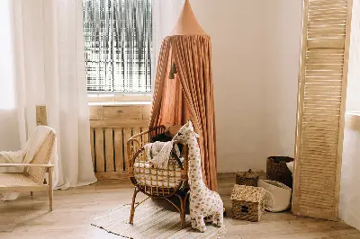 Fensterrollo für den Innenbereich mit Spiegelabstraktion Motiv