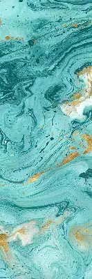 Fensterrollo in der Farbe Türkisgranit