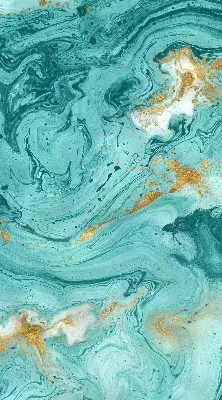 Fensterrollo in der Farbe Türkisgranit