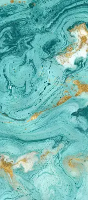 Fensterrollo in der Farbe Türkisgranit