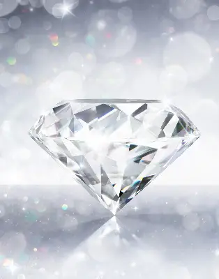 Fensterrollo für innen mit Diamantenmotiv