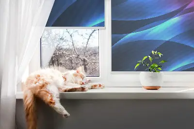 Rollo mit einer farbenfrohen Animation