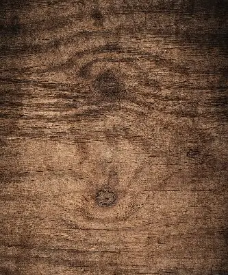 Fensterrollo für den Innenbereich in dunkler Holzoptik